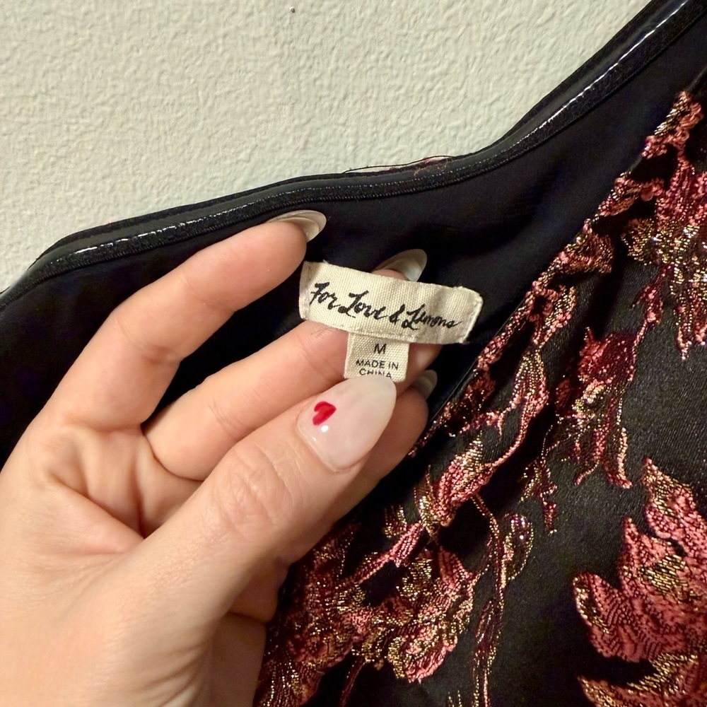 For Love And Lemons Luella Jacquard Mini Dress - Picture 5 of 5
